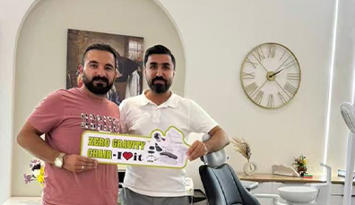 Latest company case about Iraqi Case Show（1）: AP028 Zero‑Gravity Dental Chair for Modern Dental Clinic